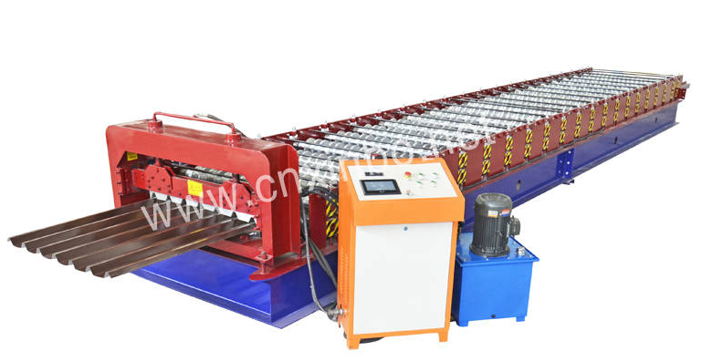 Wall roof panel making machine
