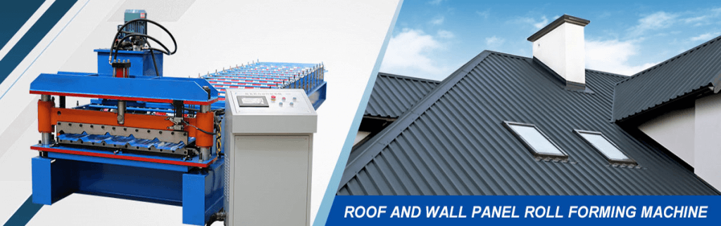 Wall roof panel making machine